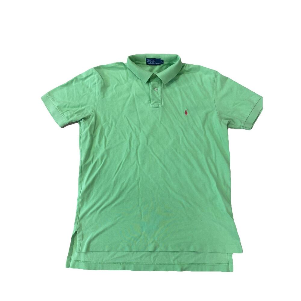 Polo Ralph Lauren Size L Green Polo Shirt